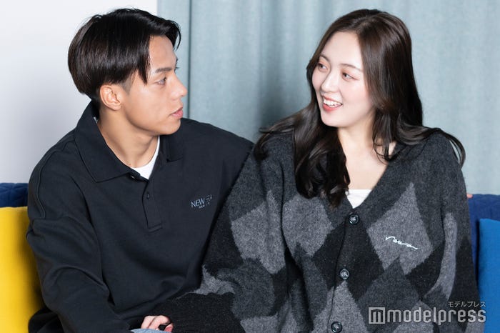 「ラブ トランジット」シーズン3イッセイ(石井一成)&ミク(未来)カップル(C)モデルプレス
