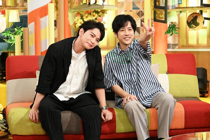 松本潤、二宮和也(C)TBS