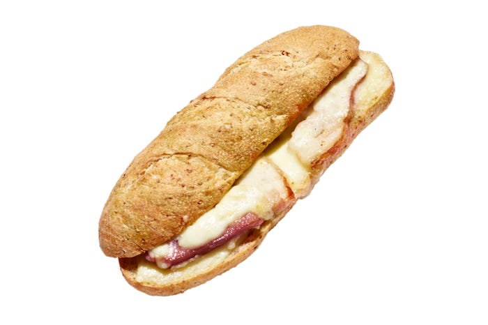 ホットサンド チーズとベーコン(410円)/画像提供:ダスキン