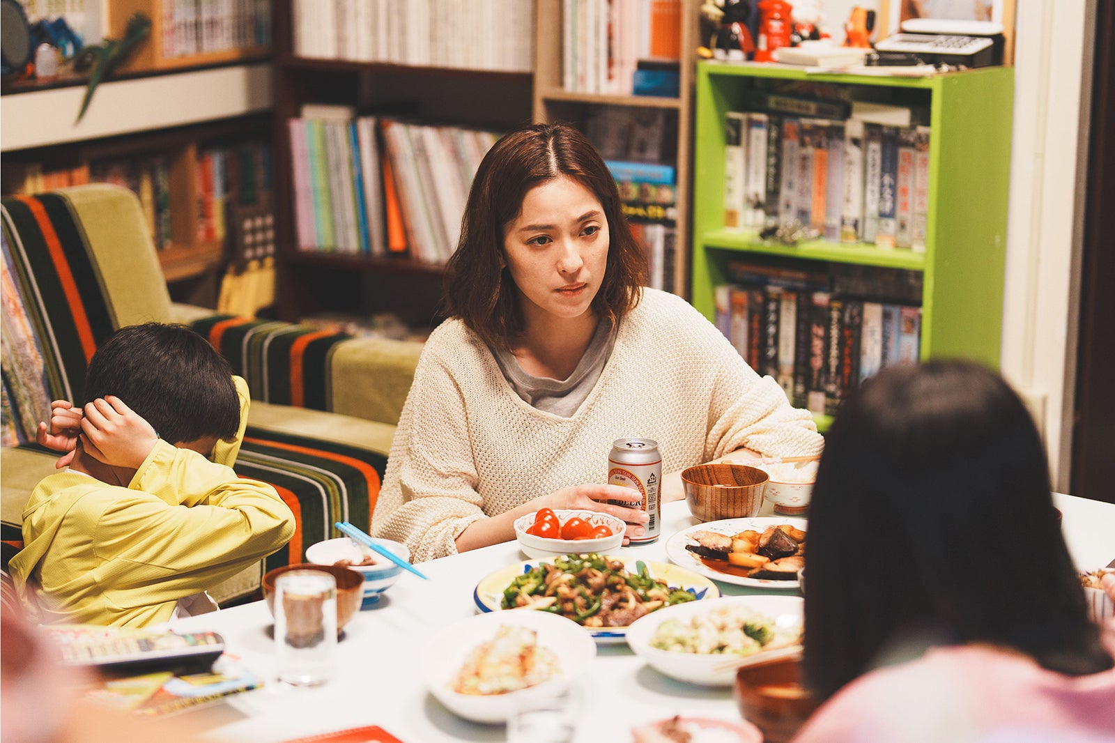 中村アン「こんばんは、朝山家です。」第1話（C）ABCテレビ