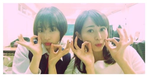 広瀬すず、比嘉愛未／広瀬すず公式ブログ（Ameba）より