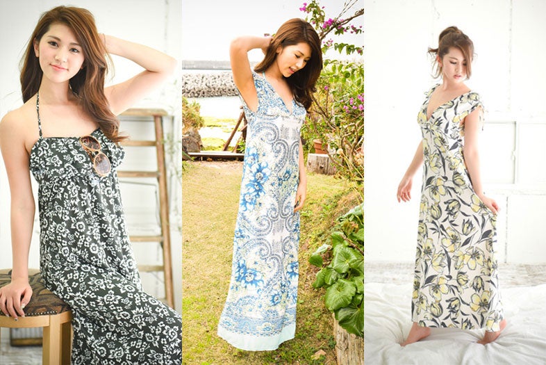 バカンス気分が盛り上がる！「リゾートワンピ」3選