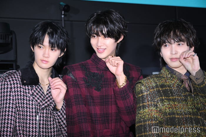 佐野勇斗、曽野舜太、吉田仁人(C)モデルプレス