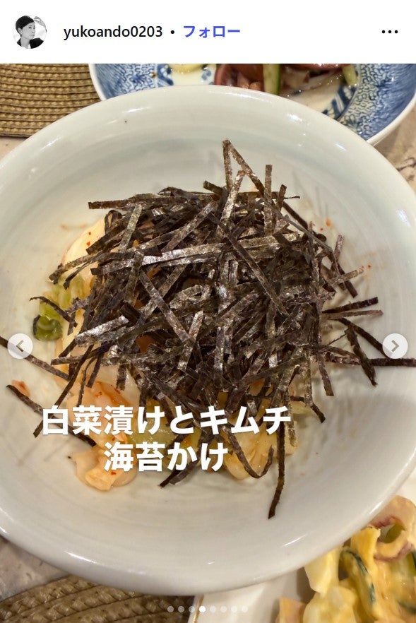 安藤優子Instagramより