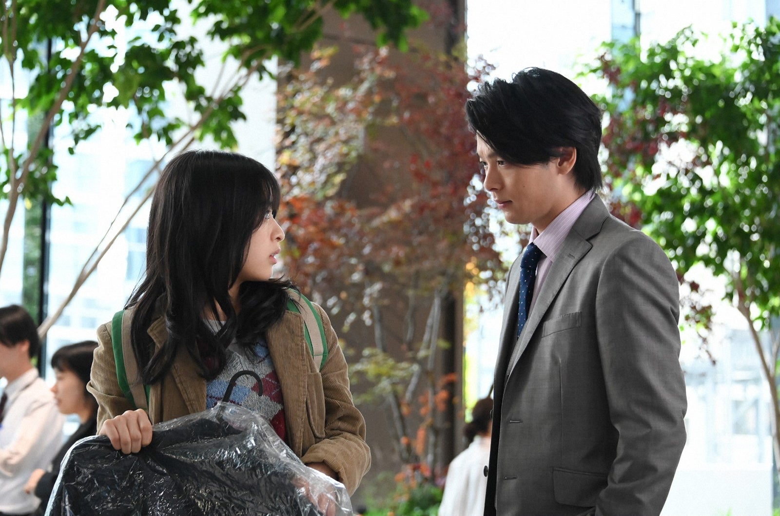 森七菜、中村倫也／「この恋あたためますか」第3話より（C）TBS