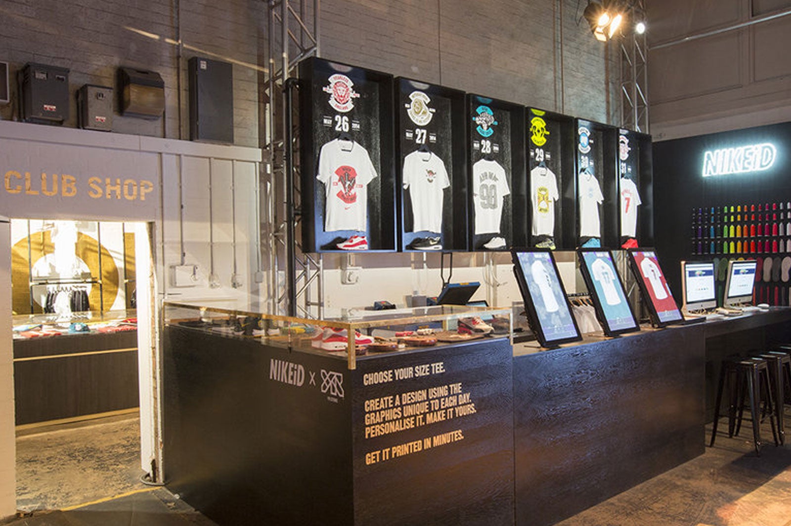 オリジナルTシャツも作れる