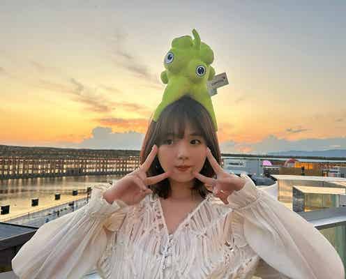篠崎愛、可愛すぎるキャラのせスタイルにファン絶賛!「きゃわい」「顔めちゃタイプ」