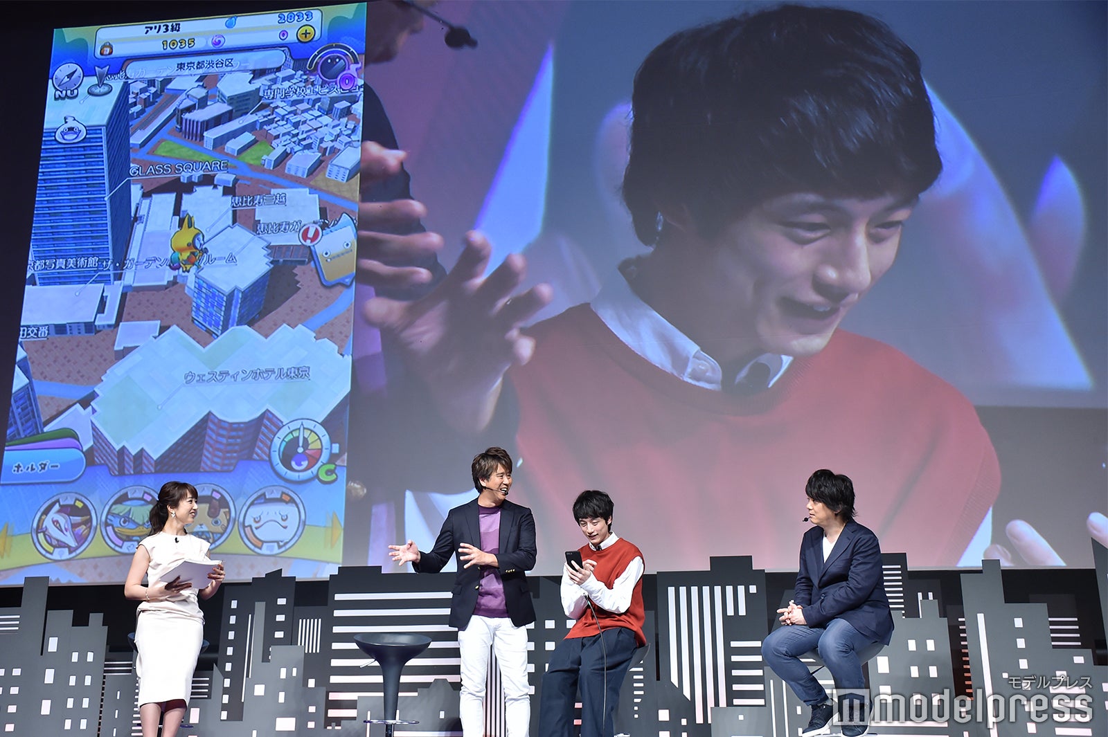 会見の様子（C）モデルプレス