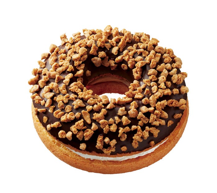 ザクザク クロッカンシュードーナツ ダブルチョコ/画像提供:ダスキン