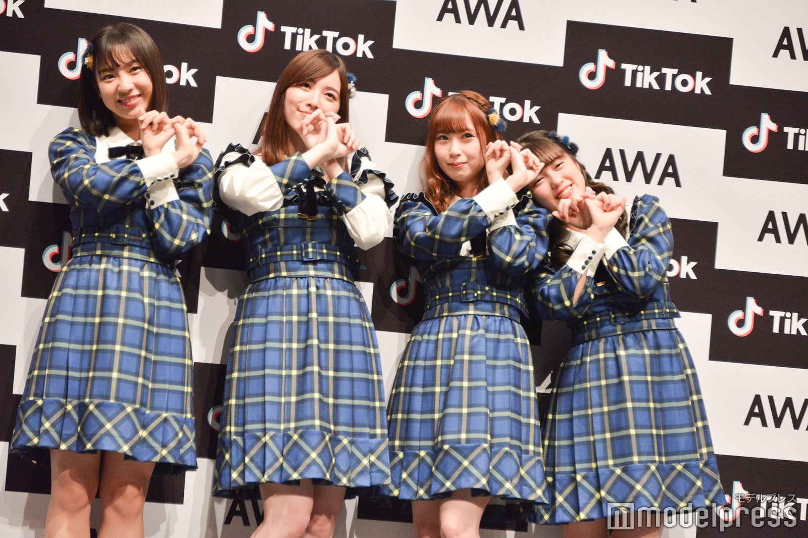 （左から）日高優月、松井珠理奈、高柳明音、竹内彩姫 （C）モデルプレス