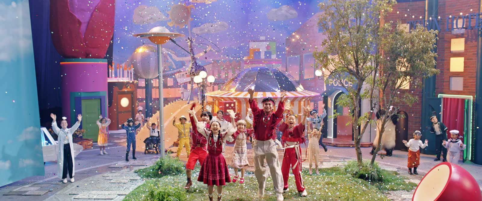 「パプリカ あしたにたねをまこう！バージョン」MV場面写真より（C）NHK