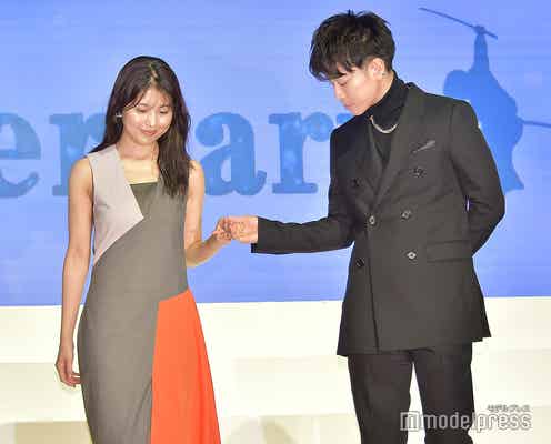 佐藤健、有村架純をエスコート 互いの存在を語る<るろうに剣心 最終章 The Beginning>