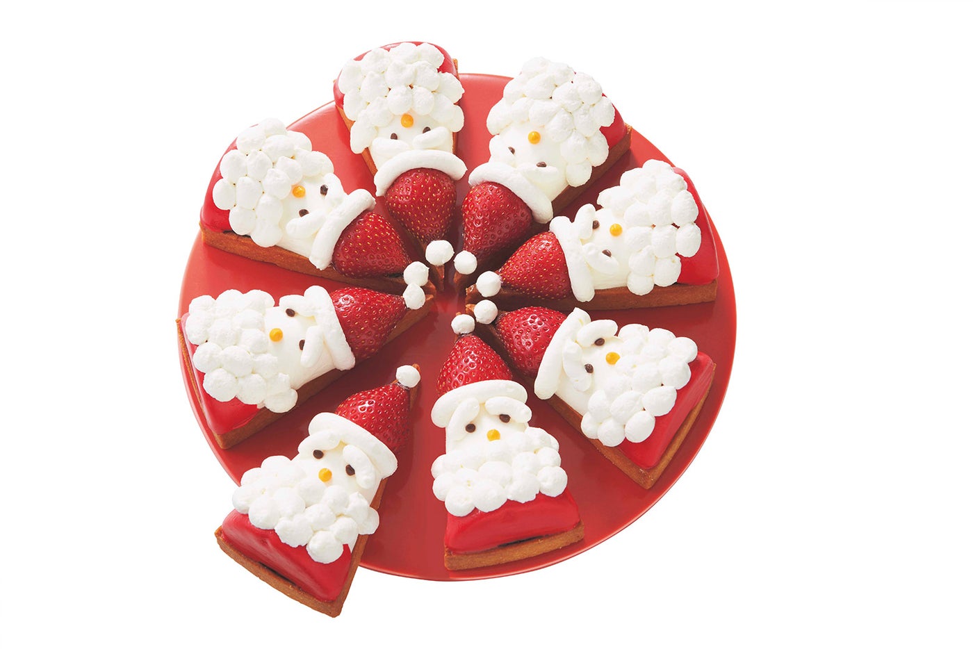 サンタクロースのタルト～ホワイトチョコムース～／画像提供：ユニバーサル・スタジオ・ジャパン