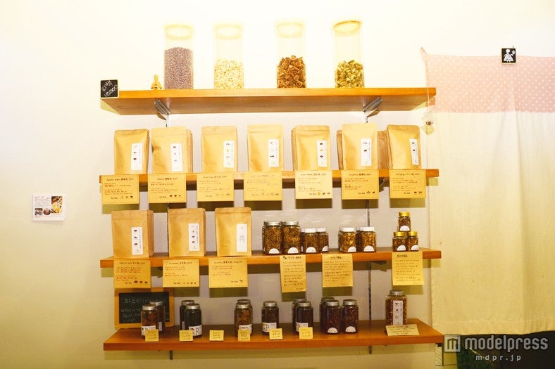 幅広い効能の韓方茶を用意