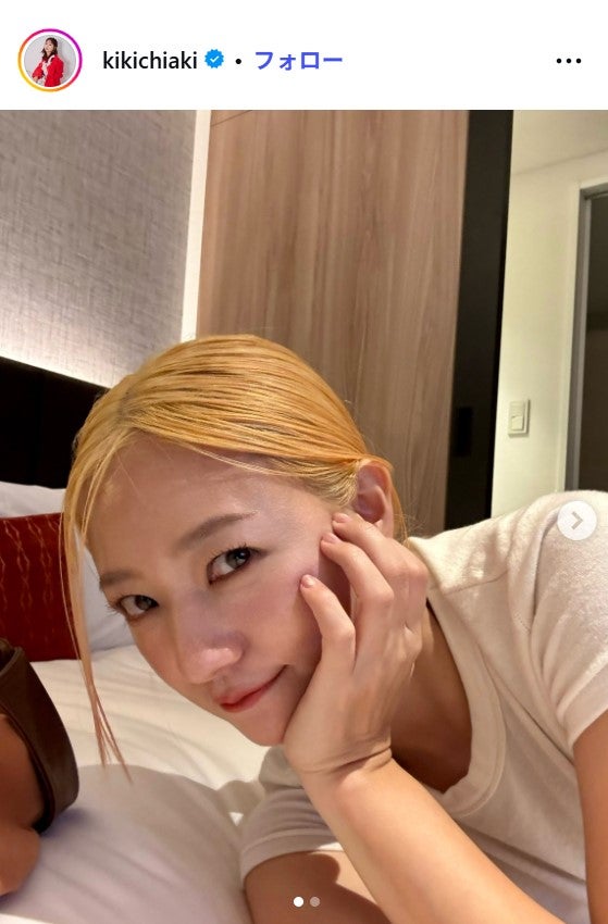 伊藤千晃Instagramより