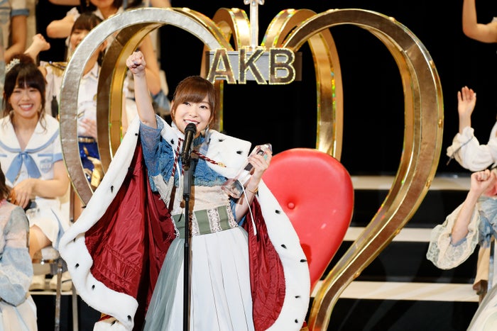 Hkt48指原莉乃 史上初の3連覇 2位と10万票差 Akb48を見捨てないで 第9回akb48選抜総選挙 モデルプレス