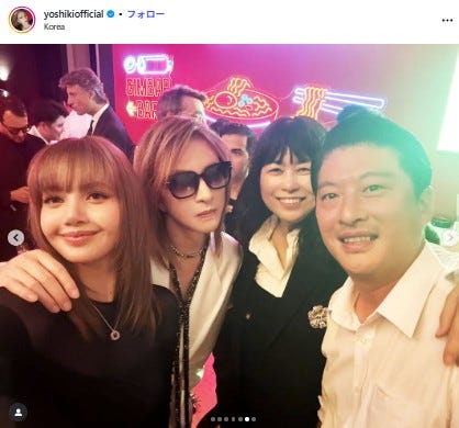 YOSHIKI Instagramより