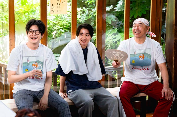 井之脇海、木戸大聖、高橋克実「9ボーダー」第6話より(C)TBS