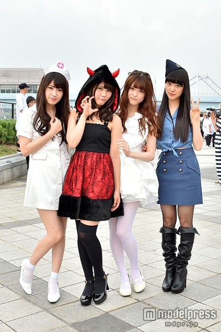 高山一実、川後陽菜、松村沙友理、堀未央奈