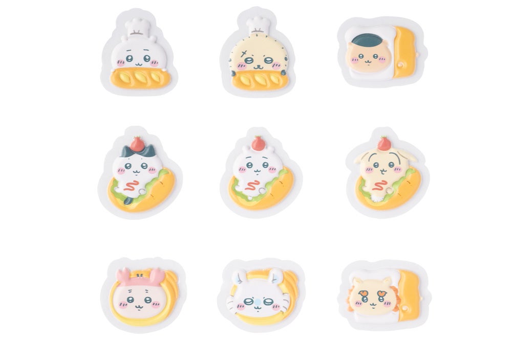 もっちりフレークシール（いろんなパンなみんな）（C）nagano