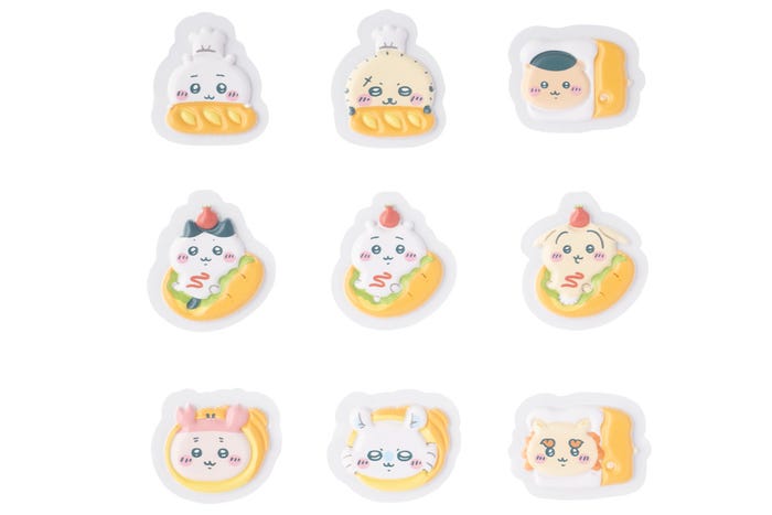 もっちりフレークシール(いろんなパンなみんな)(C)nagano