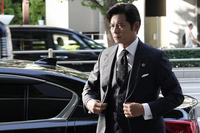 「SUITS/スーツ」織田裕二 (C)フジテレビ