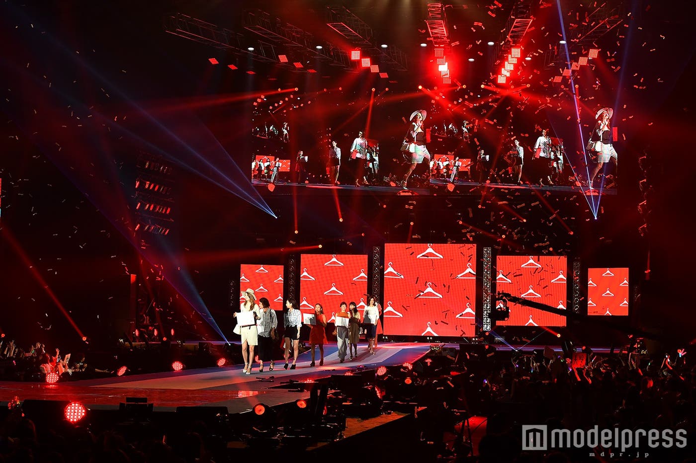 「airCloset」ステージの様子(C)モデルプレス