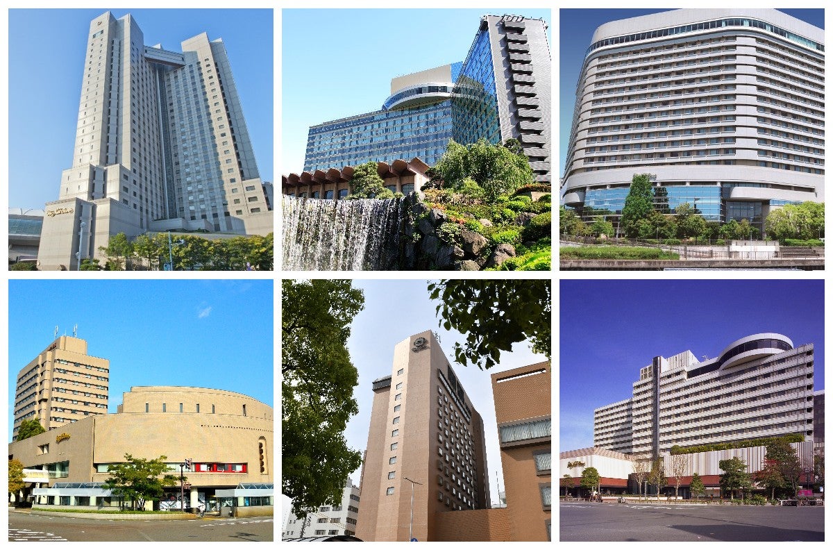 全国6か所のホテルニューオータニ（提供画像）