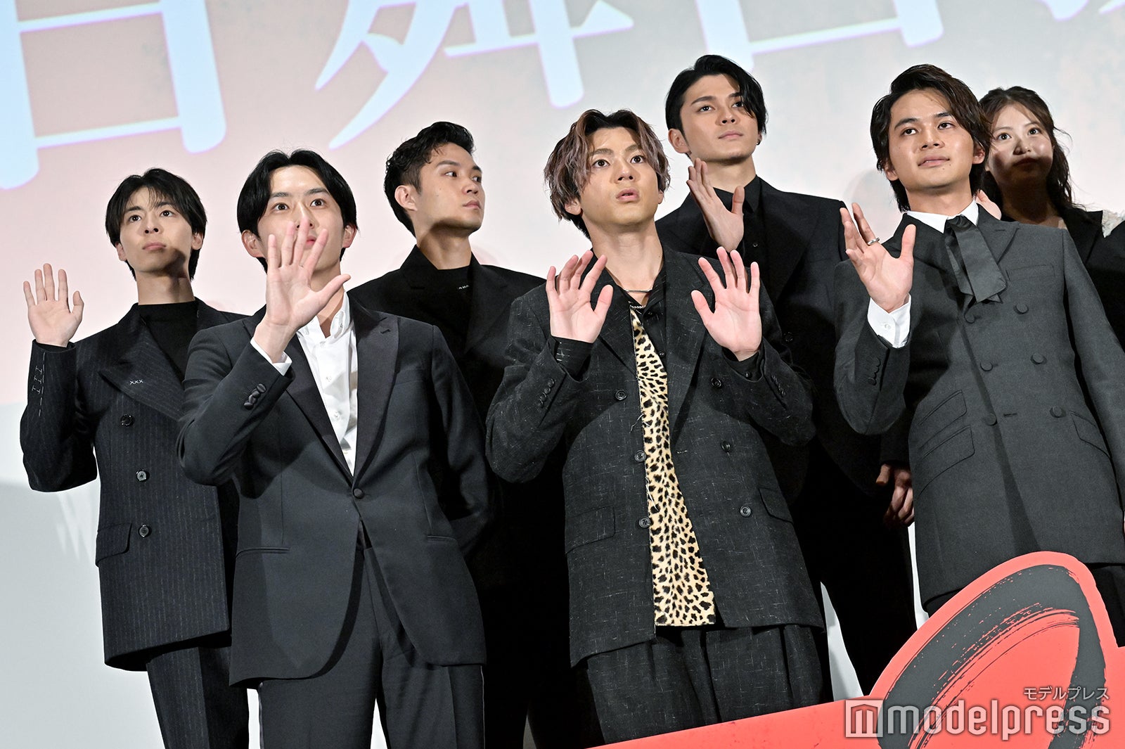 （上段左から）高杉真宙、磯村勇斗、眞栄田郷敦、今田美桜（下段左から）杉野遥亮、山田裕貴、北村匠海（C）モデルプレス