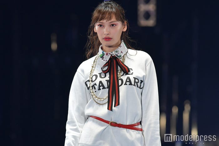 「マイナビ presents 第26回 東京ガールズコレクション 2018 SPRING/SUMMER」に出演した大政絢 (C)モデルプレス