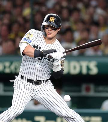 阪神 微妙なファウル判定がリクエストで死球に覆る→DeNA・相川監督がベンチを出ると甲子園が大ブーイング 審判団「確認がありましたので、こちらも確認」