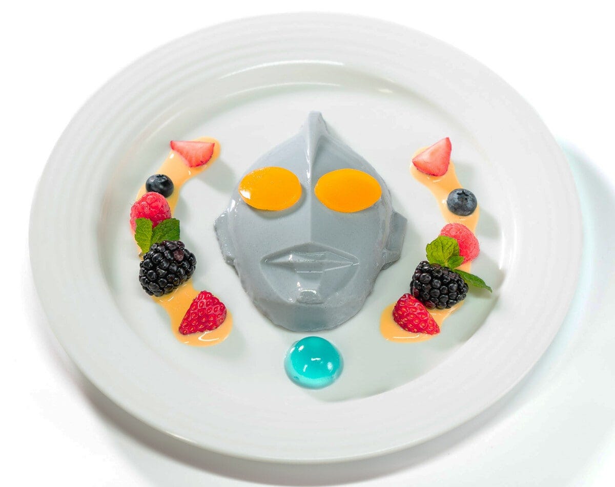 ウルトラマンのプディング アングレーズソース仕立て 130園