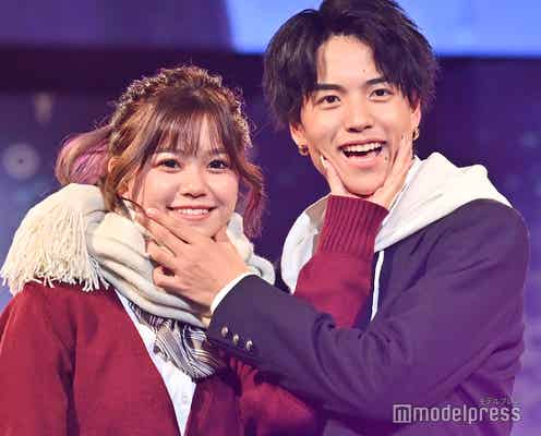 「今日好き」“いぶじゅり”カップル、頭ポン&ほっぺむぎゅで仲良し全開<TGC teen 2021 Winter>