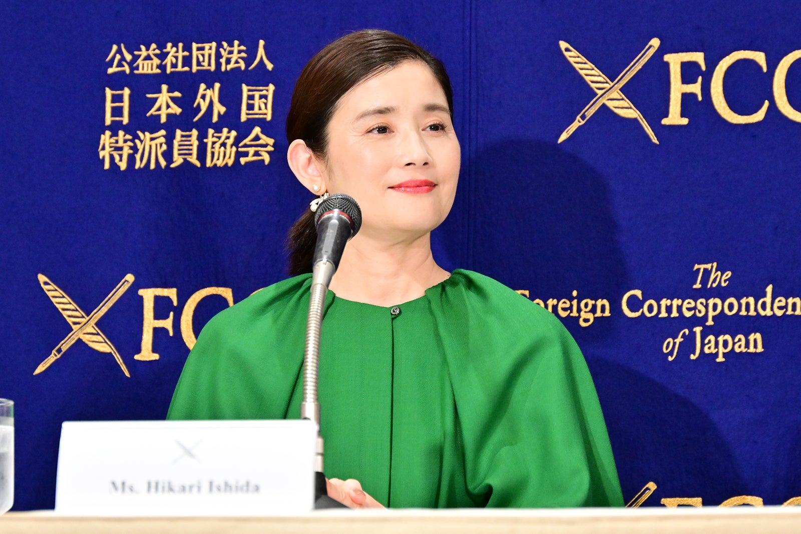 石田ひかり（提供写真）