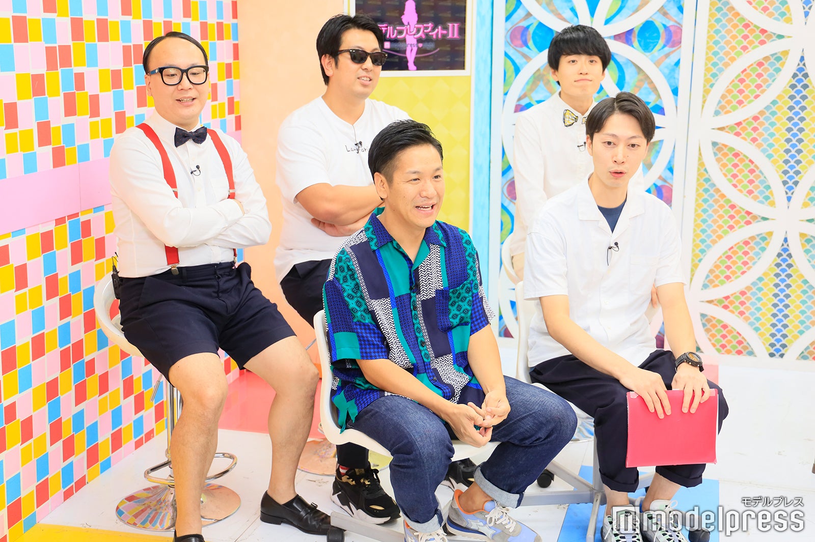 （前列）はんにゃ（後列左から）たかし、レインボー（C）モデルプレス