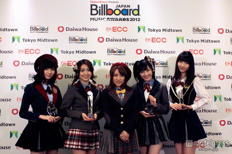 AKB48、4冠達成！“今年最も活躍したアーティスト”に