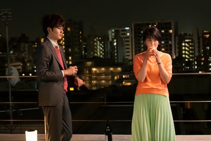 岡田将生、松たか子 「大豆田とわ子と三人の元夫」第7話より(C)カンテレ・フジテレビ