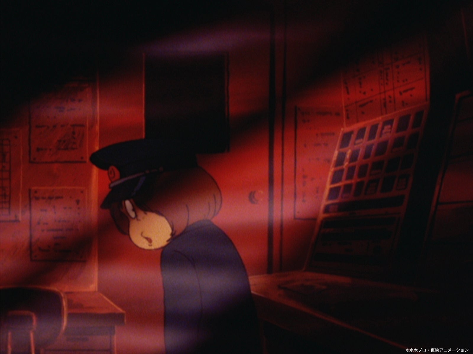 3期6話「地獄行！幽霊電車！！」（C）水木プロ・東映アニメーション