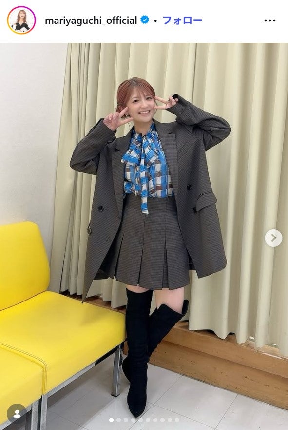 矢口真里Instagramより