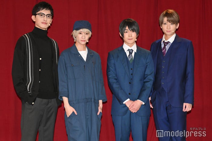 菊池修司、中山咲月、松田凌、荒牧慶彦(C)モデルプレス