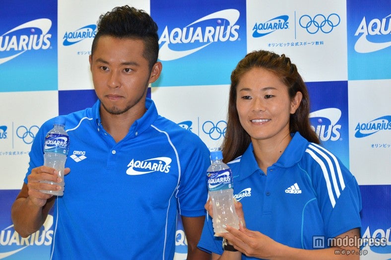 （左から）北島康介選手、澤穂希選手