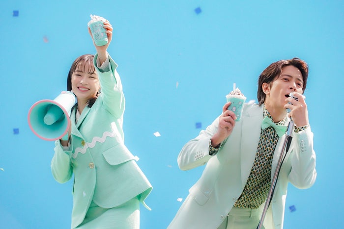 広瀬すず＆山下智久、最近幸せ感じた出来事明かす マクドナルド新CMで爽やかな姿披露