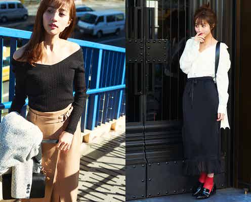 ほんのり色気が漂う!春のデート服は胸元重視