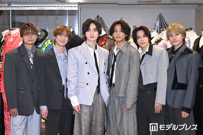 (左から)横尾渉、宮田俊哉、玉森裕太、藤ヶ谷太輔、千賀健永、二階堂高嗣(C)モデルプレス