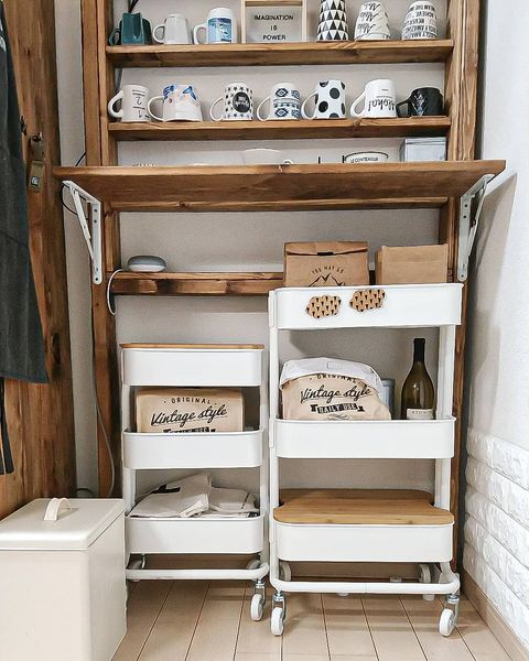 カウンター下収納はikeaにお任せ 隠す収納をおしゃれにする便利アイテムって モデルプレス