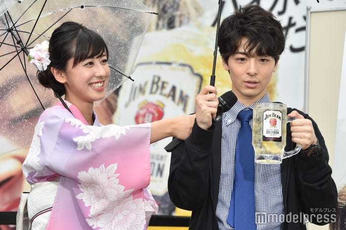 斎藤ちはるアナウンサー、高杉真宙 (C)モデルプレス