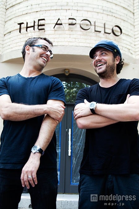 オーナーのSamとシェフのJonathan