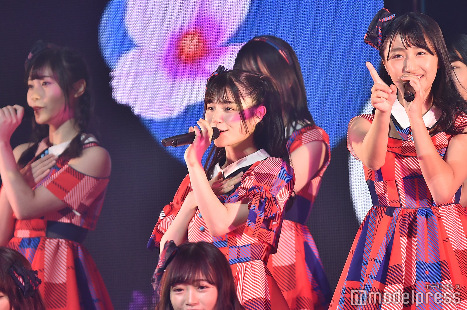 清司麗菜、小見山沙空「NGT48 選抜メンバーコンサート ～TDC 選抜、合宿にて決定。初めての経験～」 （C）モデルプレス