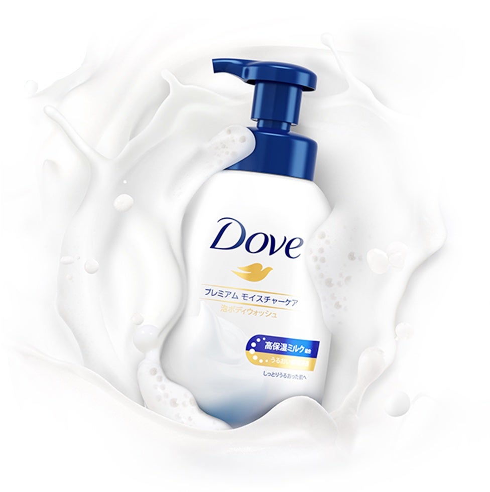 泡タイプのボディウォッシュも登場