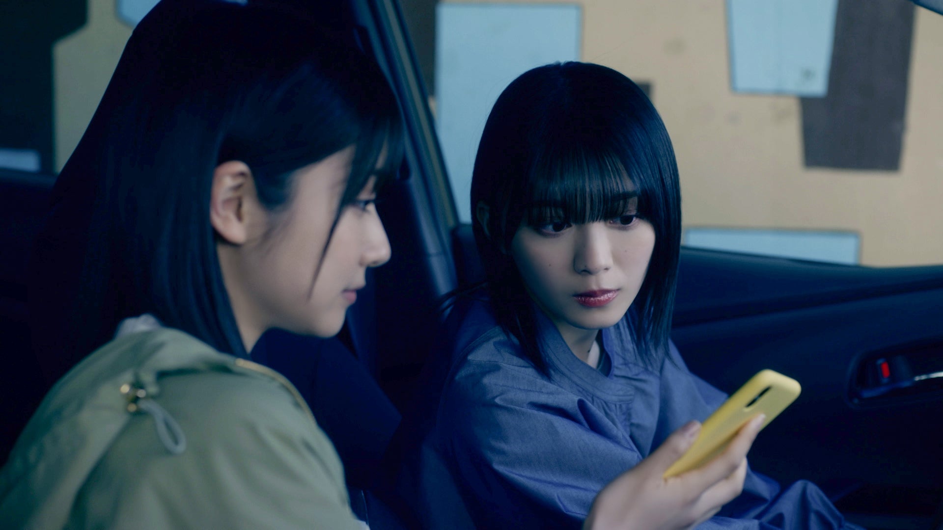 大園玲、森田ひかる「アクトレス」第1話より（C）NTT DOCOMO,INC.